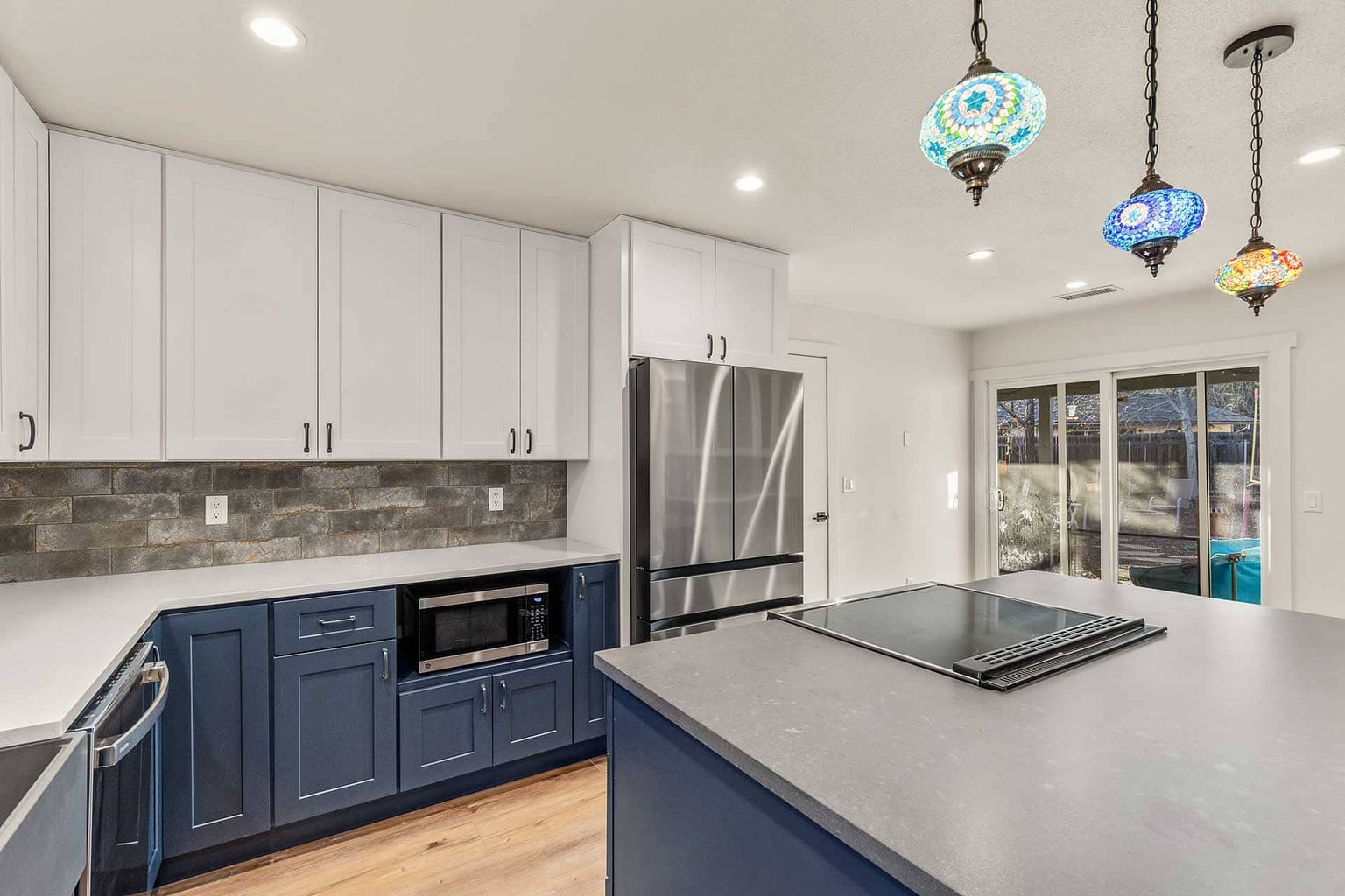 Kitchen Remodel - Blue