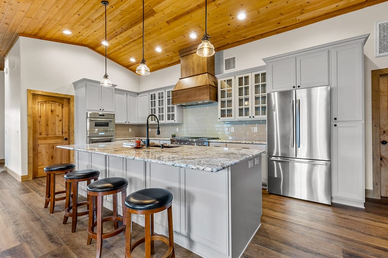 Kitchen Remodel - Wood & Marble